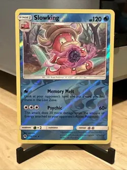 Slowking Reverse Holo 55/214 Sun & Moon Lost Thunder Pokemon - Image 1