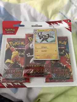 Pokemon Destined Rivals 3-Pack Triple Blister - Sealed - Image 1