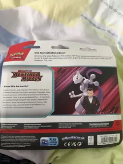 Pokemon Destined Rivals 3-Pack Triple Blister - Sealed - Image 2