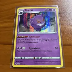 Gengar 085/202 Holo Rare Sword & Shield Pokemon Holo Near Mint - Image 1