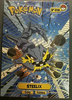 STEELIX - POKEMON JOHTO CARDS TOP POKEDEX CCG FOIL - Image 1