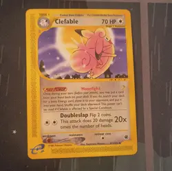 The Pokemon Company Clefable 041/165 Expedition Non Holo Rare 70 HP EN 2002 - Image 1