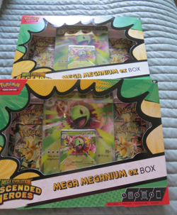 LOT OF 3! Pokemon Ascended Heroes - Mega Emboar & Mega Meganium EX BOXES! - Image 3
