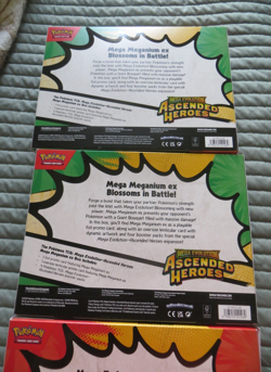 LOT OF 3! Pokemon Ascended Heroes - Mega Emboar & Mega Meganium EX BOXES! - Image 4