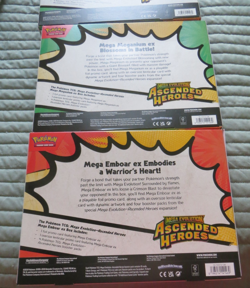 LOT OF 3! Pokemon Ascended Heroes - Mega Emboar & Mega Meganium EX BOXES! - Image 5