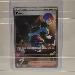 The Pokemon Company Penny 239/091 SV: Paldean Fates SIR Full Art Holo EN - Image 1