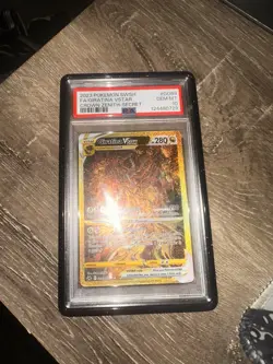 Pokemon TCG PSA 10 2023 Crown Zenith Galarian Gallery Giratina VSTAR GG69 GUARD - Image 1