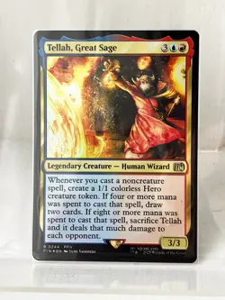 Tellah, Great Sage 0244 (PROMO 2025 VER.) Card FIN Magic MtG Final Fantasy FFIV - Image 1