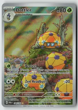 Dottler 184/182 Illustration Rare Paradox Rift Pokemon Near Mint - Image 1