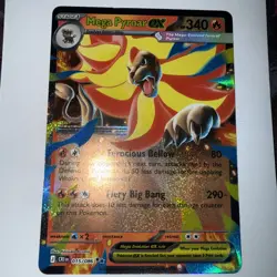 Mega Pyroar ex 15/86 Double Rare Pokemon Chaos Rising NM Pokemon TCG FAST SHIP - Image 1