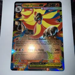 Mega Pyroar ex 15/86 Double Rare Pokemon Chaos Rising NM Pokemon TCG FAST SHIP - Image 2
