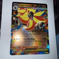 Mega Pyroar ex 15/86 Double Rare Pokemon Chaos Rising NM Pokemon TCG FAST SHIP - Image 3