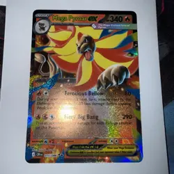 Mega Pyroar ex 15/86 Double Rare Pokemon Chaos Rising NM Pokemon TCG FAST SHIP - Image 4
