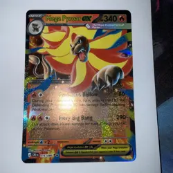 Mega Pyroar ex 15/86 Double Rare Pokemon Chaos Rising NM Pokemon TCG FAST SHIP - Image 5