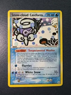 Pokemon TCG Snow-cloud Castform 25/101 Hidden Legends - Image 1