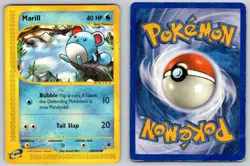 Marill 120/165 Common Expedition Base Set Pokemon Heavily Played - Image 3