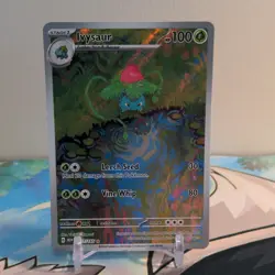 Pokemon TCG S&V 151 Ivysaur Illustration Rare 167/165 - Image 1