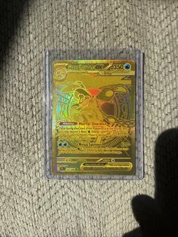 Pokemon TCG Gold Mega Greninja ex 122/086 Secret Rare Chaos Rising Mint - Image 1