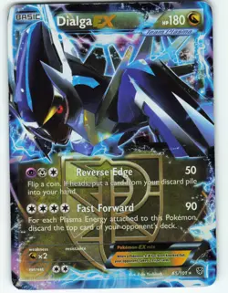 Dialga EX - Full Art Ultra Rare - 65/101 Plasma Blast - Pokemon TCG - 2013 - Image 1
