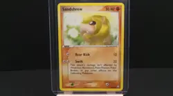 Pokemon TCG EX 2004 Team Rocket Returns Sandshrew 74/109 Non Holo NM/M - Image 3