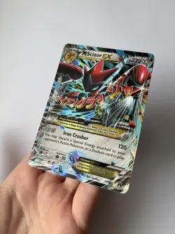 Pokemon TCG M Scizor EX XY Breakpoint Card 77/122 Near Mint Condition - Image 5