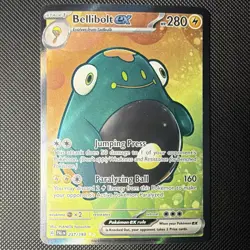 Pokemon TCG Bellibolt ex 237/193 Sv02 Paldea Evolved Ultra Rare FA Holo ENG - Image 1