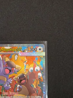 Pokemon Mega Kangaskhan EX Full Art Holo Secret Rare 182/132 Evolutions Eng RARE - Image 3