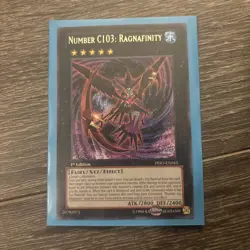 Yu-Gi-Oh! Number C103: Ragnafinity PRIO-EN043 1st Edition Rare NM - Image 1