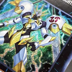 Yu-Gi-Oh! Number S39 Utopia The Lightning LCKC-EN087 1st Edition Secret Rare NM - Image 3