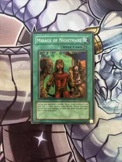 (VHL) Yu-Gi-Oh Mirage of Nightmare PGD-036 Super Rare Unlimited Edition LP/MP - Image 1