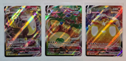 Pokemon TCG Fusion Strike VMax 3 Card Lot. Rillaboom, Cinderace, Boltund. NM. - Image 1