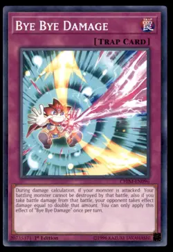 Yu Gi Oh! Bye Bye Damage CHIM EN096 CHIM 1st Edition Regular - Image 1