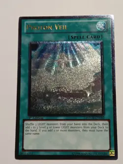 Yu-Gi-Oh! PHOTON VEIL PHSW-EN050 1st Edition Ultra Rare Photon Shockwave - Image 2