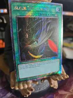 Yugioh! Black Whirlwind - RA03-EN219 - Platinum Secret Rare - 1st Edition Near M - Image 4
