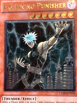yugioh Lightning Punisher CDIP-EN026 Ultimate Unl Edition near mint - Image 4
