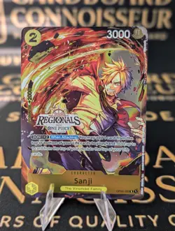 Sanji Online Regional Participant 2024 OP03-102 One Piece Card English Promo - Image 1