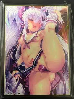 Bomber Girl Grim Aloe doujin Card Sleeve Protector - Image 1