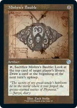 Mishra's Bauble (Schematic) -Foil Near Mint MTG - Image 1