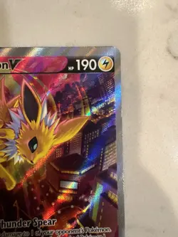 Jolteon V SWSH183 SWSH: Sword & Shield Promo Cards Holo - Image 3