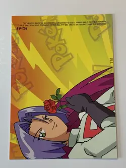 2000 Topps Pokemon TV #P02 Puzzle Card 2 Silver Foil Animation Series 3 - Image 2