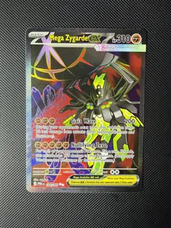 NM Mega Zygarde EX 104/088 Perfect Order Ultra Rare Holo Pokemon Card - Image 1