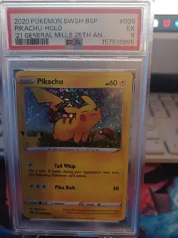 Pikachu SWSH039 SWSH: Sword & Shield Promo Cards Holo - Image 1