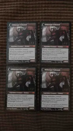 Magic: the Gathering / MtG Elbrus, the Binding Blade x4 Dark Ascension - Image 2