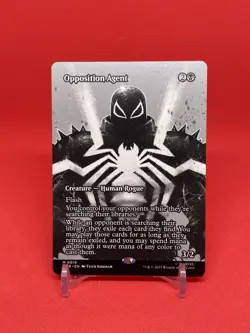 MTG Marvel Spider-Man - Opposition Agent (0019) Borderless English - Pack Fresh - Image 1