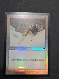 1x MTG FOIL Disenchant 7th Edition Magic the Gathering NM - Image 1