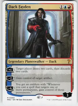 DACK FAYDEN (WHITE BORDER) 80 MYTHIC NEAR MINT - Image 1