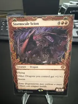 Stormscale Scion (Showcase) Tarkir: Dragonstorm MTG Regular Near Mint - Image 1