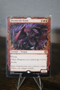 Stormscale Scion (Showcase) Tarkir: Dragonstorm Regular - Image 1