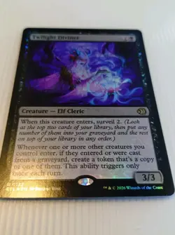 MTG Magic the Gathering Foil Twilight Diviner Lorwyn Eclipsed NM 122 Rare - Image 1