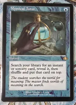Mystical Tutor (Retro Frame), Dominaria Remastered, Regular,#289, MTG, NM++ - Image 1